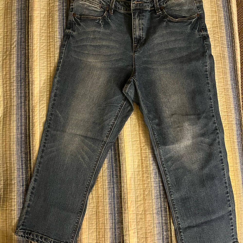 Vintage America Blue Boot Cut Jeans